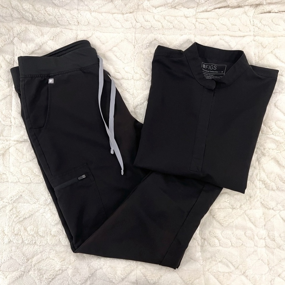 Figs Zamora Jogger Scrub Pants - Large, Black
